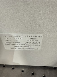 ILLUMINA 945190 HEAVY DUTY MICROPLATE SHAKER ~ HENRY TROEMNER