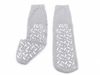 DeRoyal M3058-U Gray Foot Slippers Tread 2 Sides S/M/P-M 24 Pair Case