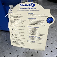GE/DINAMAP PRO 1000 W/ ECG CABLES. PN 2019761-001