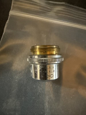 6.5X AO Plan Achro Objective CAT 3006 Microscope American Optical 6.5x