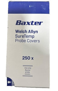 Lot of 8 – Welch Allyn / Baxter SureTemp Probe Covers Model 05031 250 Covers/Box