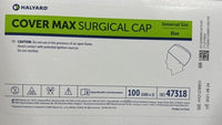 Halyard Cover Max Caps Blue Universal Size Ref 4731865 Case of 300