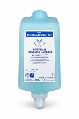 BODE Sterillium Comfort Gel 1000mL 33.8oz Hand Sanitizer 85% Ethyl Exp 07/2027