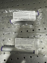 LOT OF 2 INTUBRITE REF 2016.C PEDIATRIC DISPOSABLE LARYNGOSCOPES