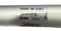 SMC NCDGBA25-1400-DUL02614 PNEUMATIC CYLINDER 145 PSI 1.0 MPa