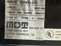 Harvey Chemiclave 5500 MDT Biologic Vapor Sterilizer 120V USA