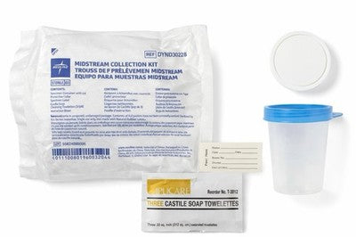 Medline Midstream Collection Kit Sterile EO Single Use REF DYND30228 Case Of 100