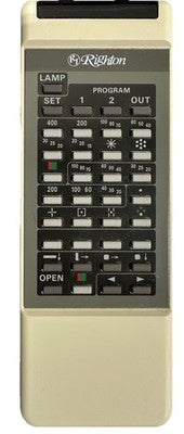 Righton NP-3S Chart Projector w/ Remote & Manuals Wall Mount Tested