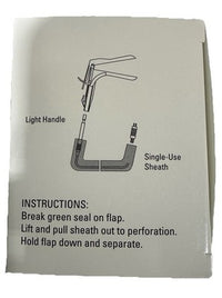 Welch Allyn 58010 KleenSpec Sheath Single Use Corded Illuminator Box of 25