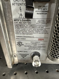 Quest MPS 2 5201260 Console Myocardial Heart Lung Surgical Perfusion Blood Pump