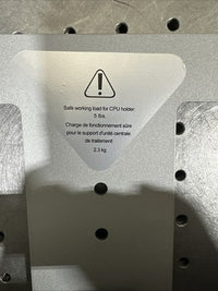 Universal CPU Holder Mount Bracket w/ Hardware Medical Cart Workstation