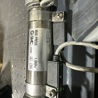 SMC CDM2D25-50 pneumatic cylinder with a D-H7A1 proximity auto-switch