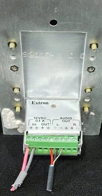Extron CPM 101 Wall Plate DAS101CM Audio Input 3.5mm AV Panel