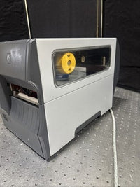 Zebra ZT410 Industrial Label Printer. SN: 18J194800336. Missing Printer Head