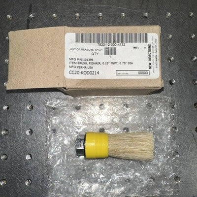 Perma USA 101396 Oil Brush Pighair 0.25”FNPT, 0.75”DIA