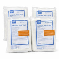 Lot of 4 Medline DYND70670 Vaginal Prep Tray Kit Exp 05/2026