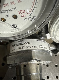 VICTOR GPT270C-320 Compressed Gas Regulator