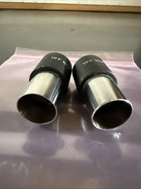Pair WF10X Wide Field Eyepiece Lens for Biological Microscope