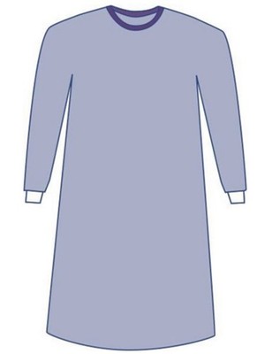 Medline Aurora Surgical Gown (REF: DYNJP2702) X-Large, Non-Reinforced (Qty 30)