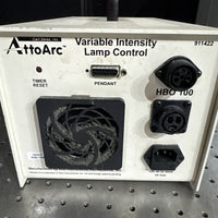 Carl Zeiss AttoArc HBO 100W Variable Intensity Lamp Control Microscope Light