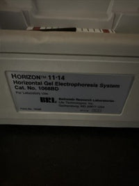 Life Technologies Gibco BRL Horizon 11-14 Horizontal Gel Electrophoresis System
