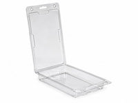 100 Clear Plastic Clamshell Blister Packaging Cases 19.75” x 5.40” x 2”