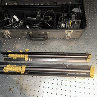 Lowel Case With Pro-light, V-light, Gels, And 2 Stands