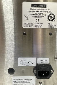 Lab Armor 74300-714 Dry Bath Bead Bath Digital Heater Lab Unit Working