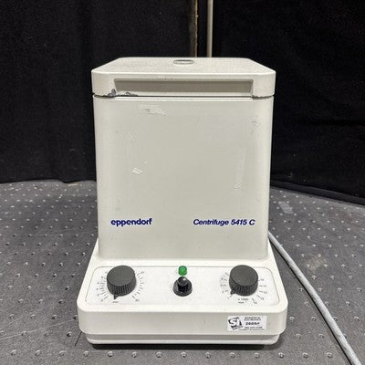Eppendorf 5415C 115V Microcentrifuge 18 Hole Placement