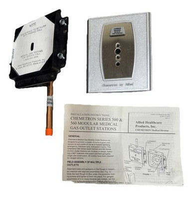 Allied Healthcare Chemetron Outlet Wall Station New Open Box PN: 255000-5-P