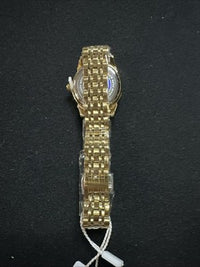 OLEVS Women’s Watch Gold Face, Gold Band, Day Date, Quartz