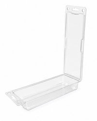 Case of 50 Clear Hinged Clamshell Blister Packaging 28.20 x 4.88 x 2
