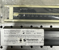 New Nucletron MicroSelectron Source Position Check Ruler W/Dosimetry Exp6/2012