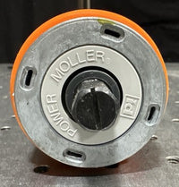 Möller Motorized Conveyor Roller 24VDC Power Roller Orange Polyurethane 16in