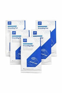 Lot Of 5 Medline Universal Split Grounding Pad w/ 9’ Cord Non-Sterile Exp 11/24