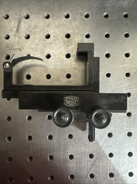 ANTIQUE  XY CLIPS STAGE SPENCER AO MICROSCOPE PART AS PICTURED H9-A-37