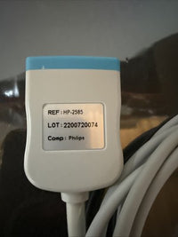 Philips HP Style 5 Lead ECG Cable HP-2585 W/ Phillips HPA5-90P 5 Lead Cable
