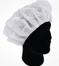 Halyard Tri-Layer Bouffant Cap, REF 6908367, Large (L), White, 300 count