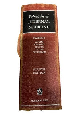 Principles of Internal Medicine 4th Ed Harrison McGraw Hill Vintage Textbook