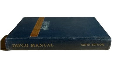 Difco Manual Dehydrated Culture Media 9th Ed 1953 Microbiology Lab Book