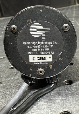 Cambridge Technology Precision Galvanometer Actuator – Model 6880+572