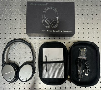 Hearcool Wireless Over Ear Headphones ANC Bluetooth 4.1 Black