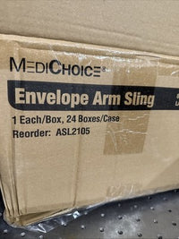 Large Envelope Arm Sling - 8.5" x 17.5" - for Adults - MediChoice - Blue