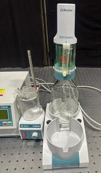 Metrohm 831 KF Coulometer w/ 700 Dosino 728 Stirrer Karl Fischer