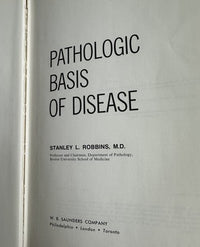Pathologic Basis of Disease Robbins 1974 HC W.B. Saunders Medical Text