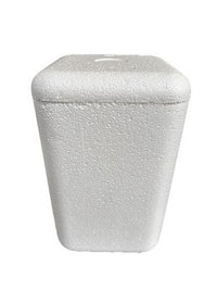 insulated Styrofoam shipping cooler foam container 10x 5 x 5 Inside measure