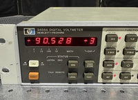 HP 3456A Digital Voltmeter 6½ Digit Precision Bench Multimeter Hewlett Packard