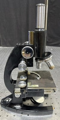 Vintage Bausch & Lomb TL6812 Compound Microscope Rochester NY w/ 3 Objective