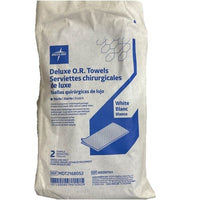 Medline Deluxe OR Towels Sterile White MDT2168052 80 Count
