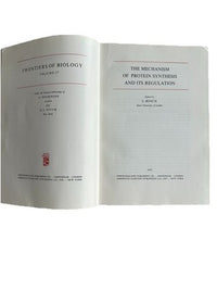 Mechanism of Protein Synthesis Regulation L Bosch 1972 HC North Holland